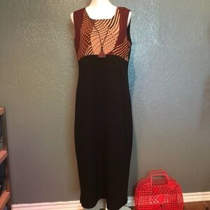 R&K vintage animal print dress